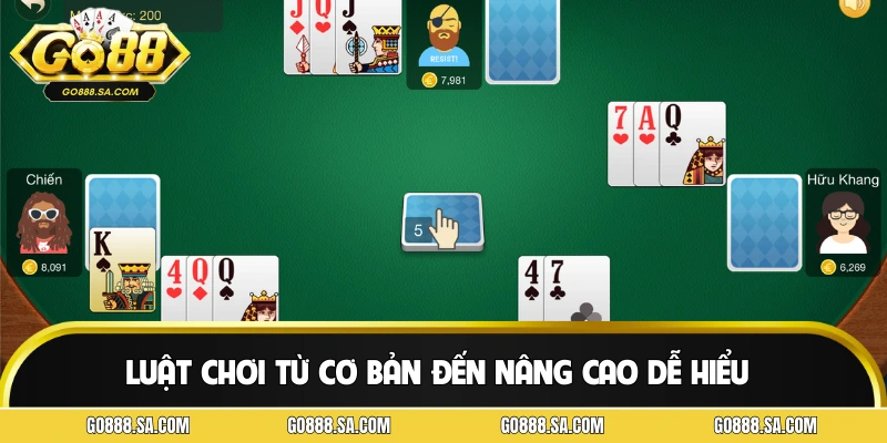 Luật chơi từ cơ bản đến nâng cao dễ hiểu cho tân thủ