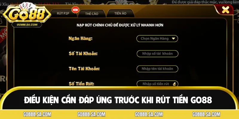 Hệ thống quy định rõ điều kiện để lĩnh thưởng thành công